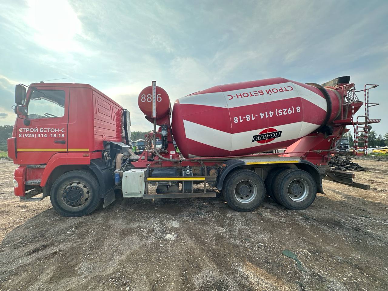 TIGARBO 6936* на шасси МАЗ 6312 6x4 Автобетоносмеситель_не актуально 2022 г. - фото 2
