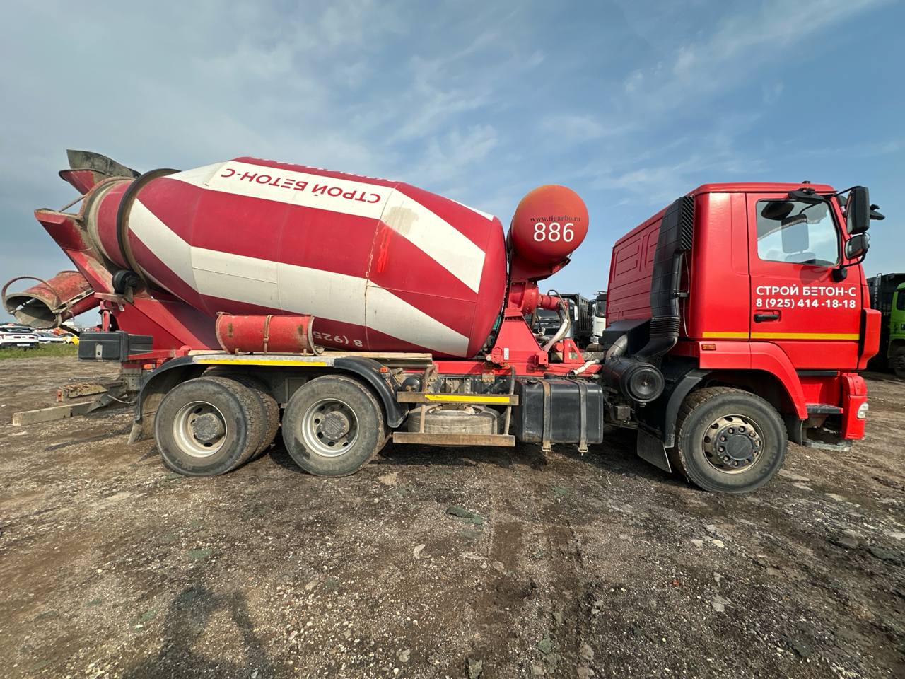 TIGARBO 6936* на шасси МАЗ 6312 6x4 Автобетоносмеситель_не актуально 2022 г. - фото 3
