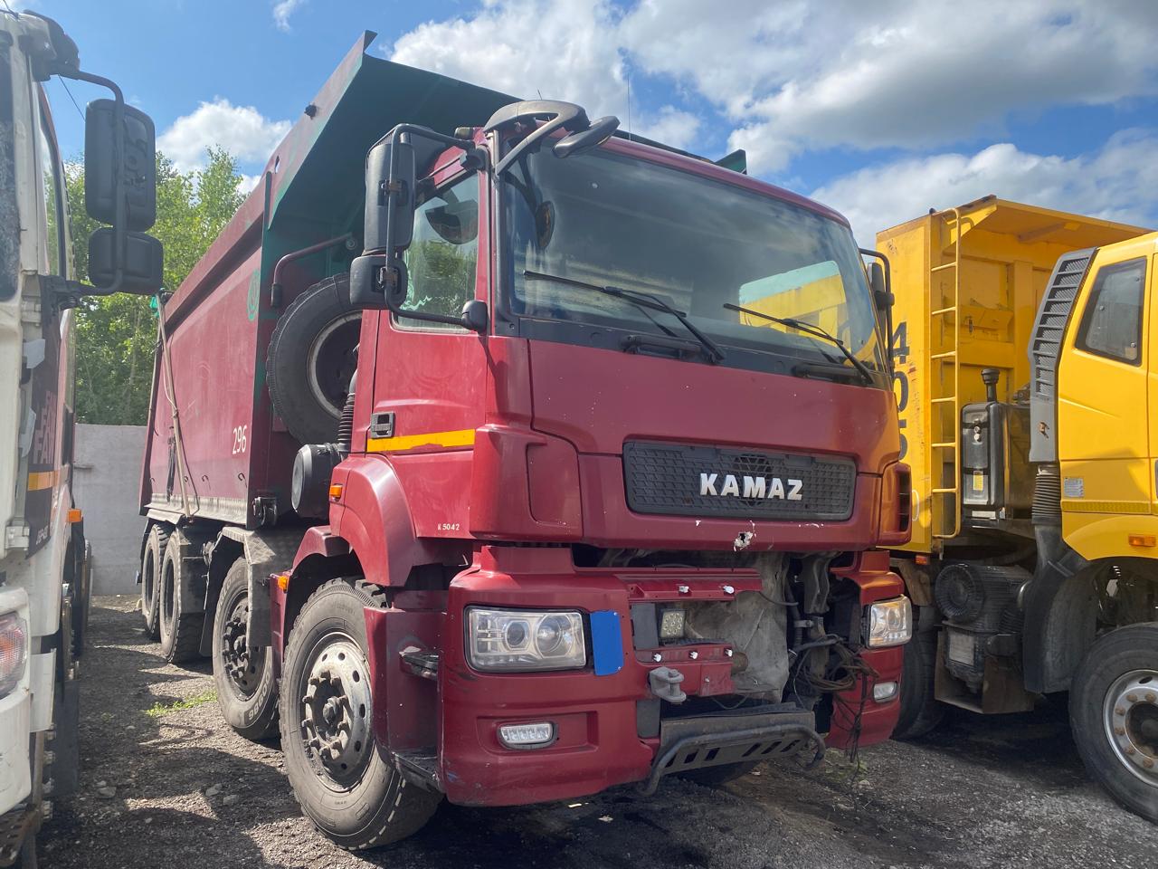 Бецема БЦМ-291 на шасси КамАЗ 65801 8x4 Самосвал 2018 г.