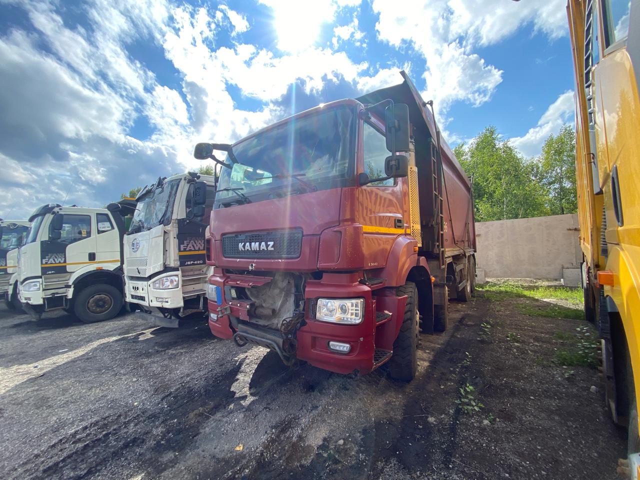 Бецема БЦМ-291 на шасси КамАЗ 65801 8x4 Самосвал 2018 г. - фото 2