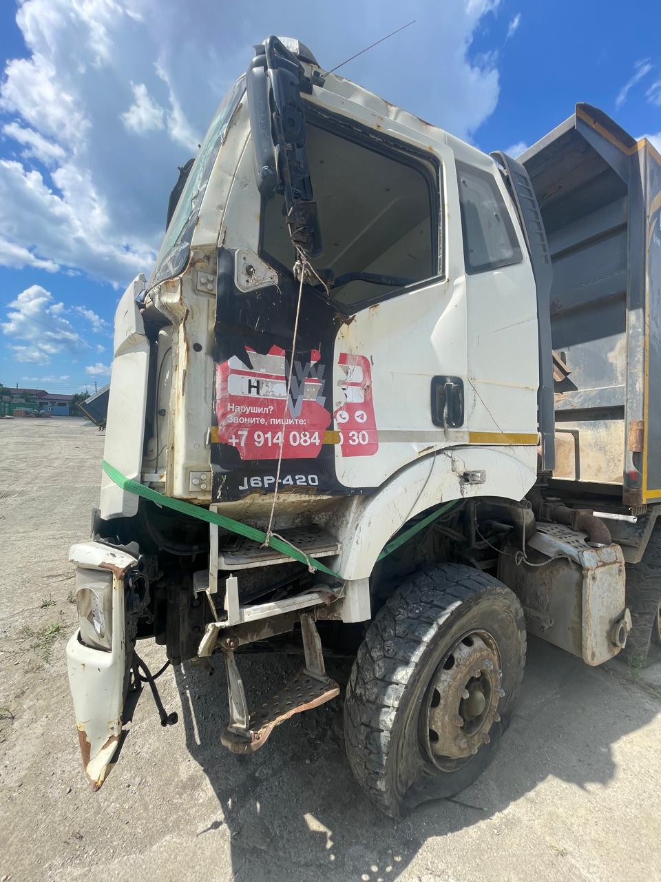 FAW CA 3310 8x4 Самосвал_не актуально 2023 г. - фото 3