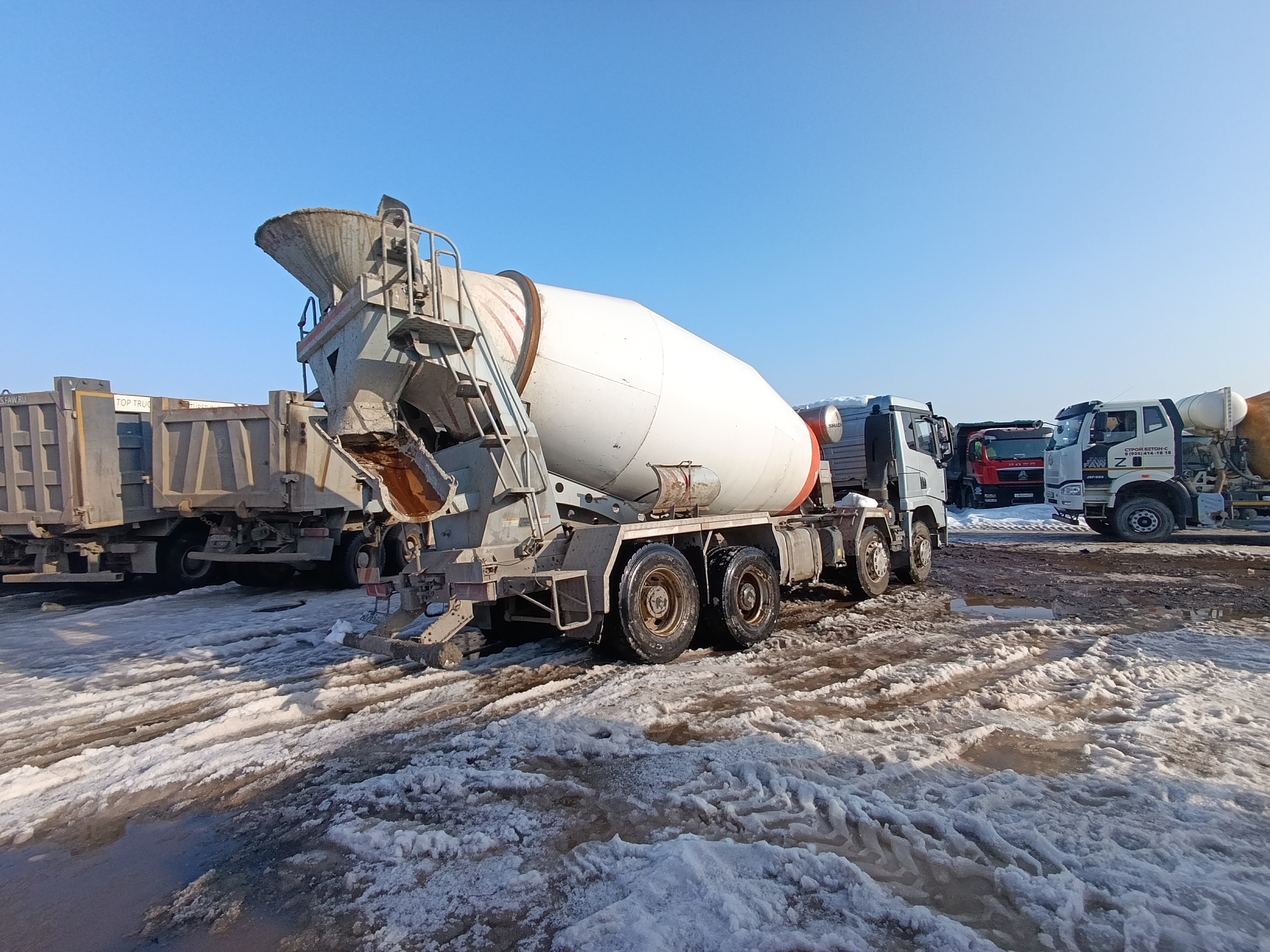 Shacman (Shaanxi) SX* 8x4 Автобетоносмеситель 2024 г. - фото 6