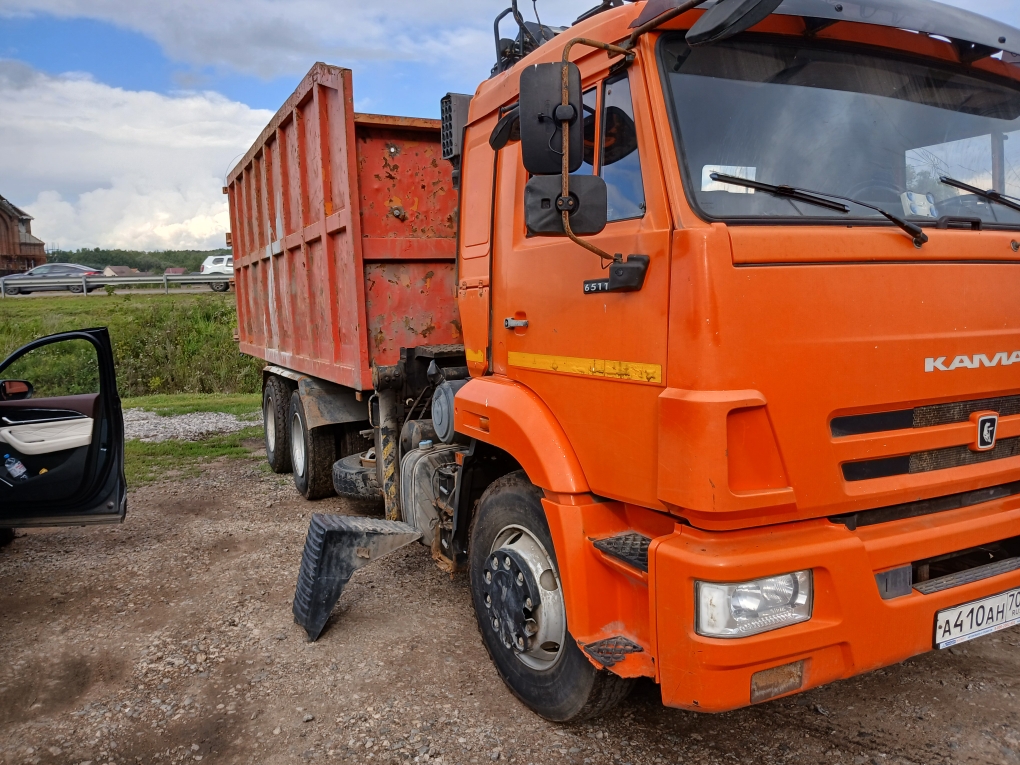 АВТОРОСТ 3369* на шасси КамАЗ 65115 6x4 Ломовоз с КМУ 2019 г. - фото 2