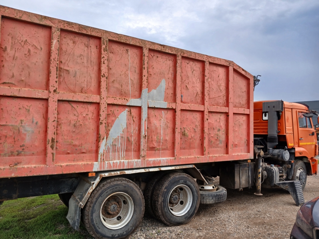 АВТОРОСТ 3369* на шасси КамАЗ 65115 6x4 Ломовоз с КМУ 2019 г. - фото 6