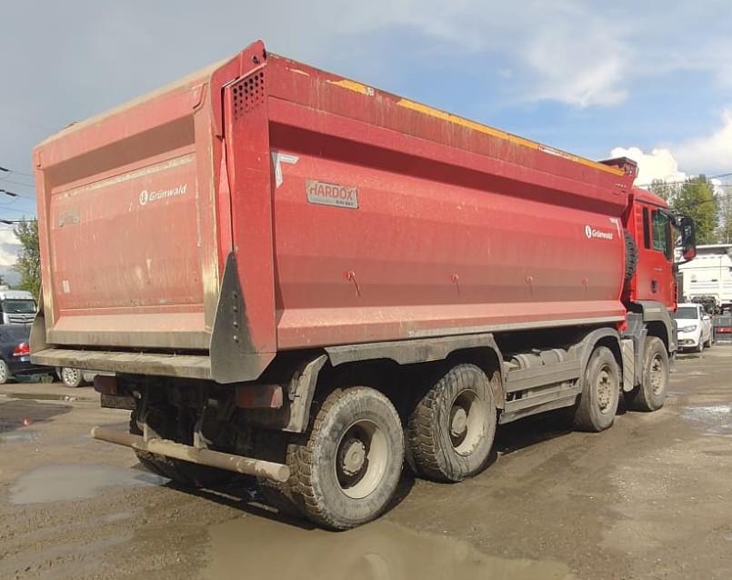 Grunwald 6582* на шасси MAN TGS 8x4 Самосвал 2021 г. - фото 6