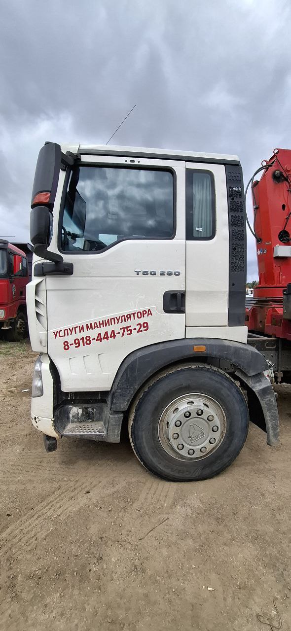 Howo T5G 4x2 Бортовой с КМУ 2023 г. - фото 5