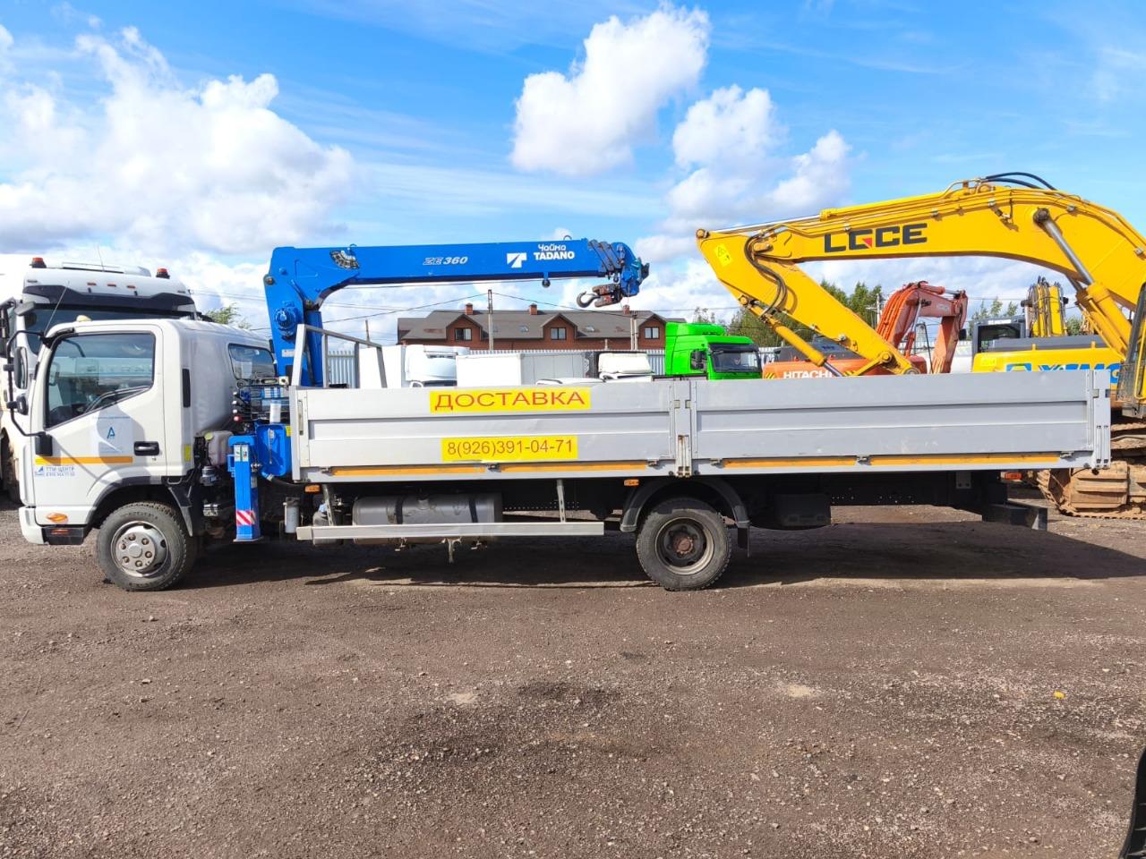 АВТОМОБИЛЬНЫЙ ЗАВОД ГЕФ 6046* на шасси JAC N90 Бортовой с КМУ 2022 г. - фото 2