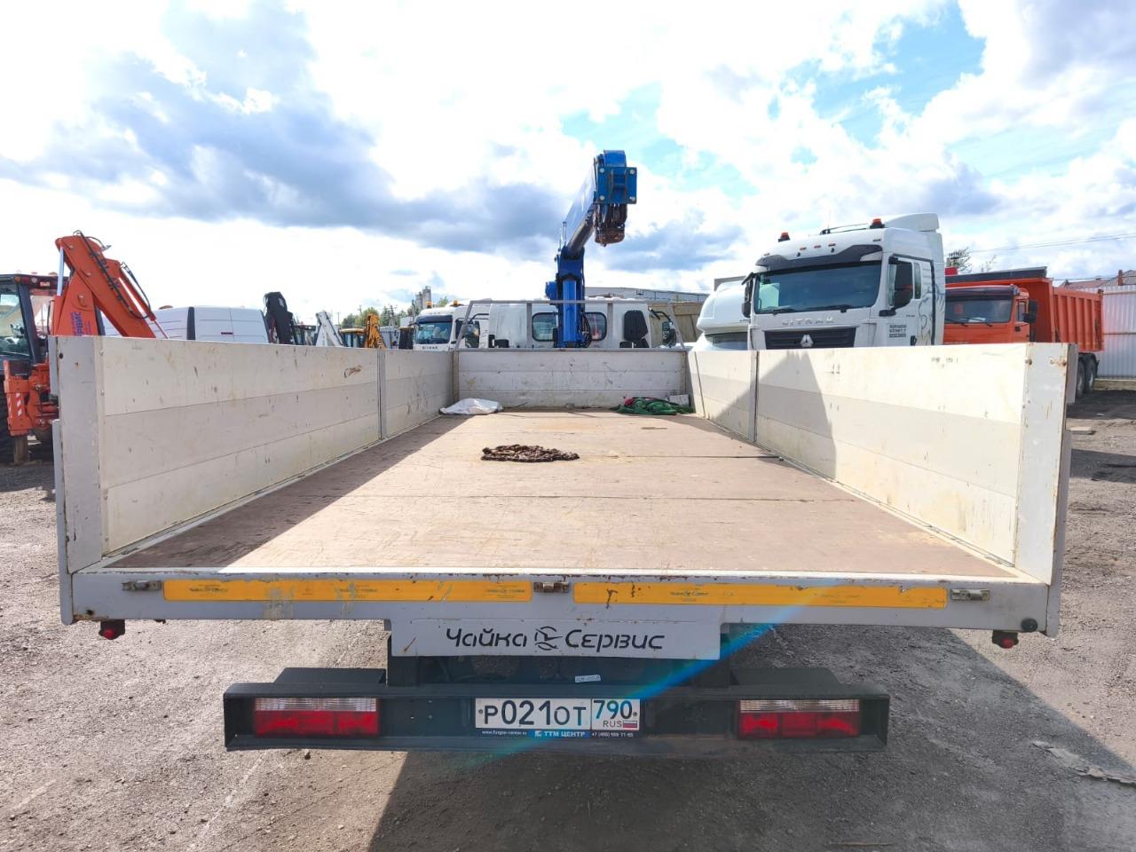 АВТОМОБИЛЬНЫЙ ЗАВОД ГЕФ 6046* на шасси JAC N90 Бортовой с КМУ 2022 г. - фото 4