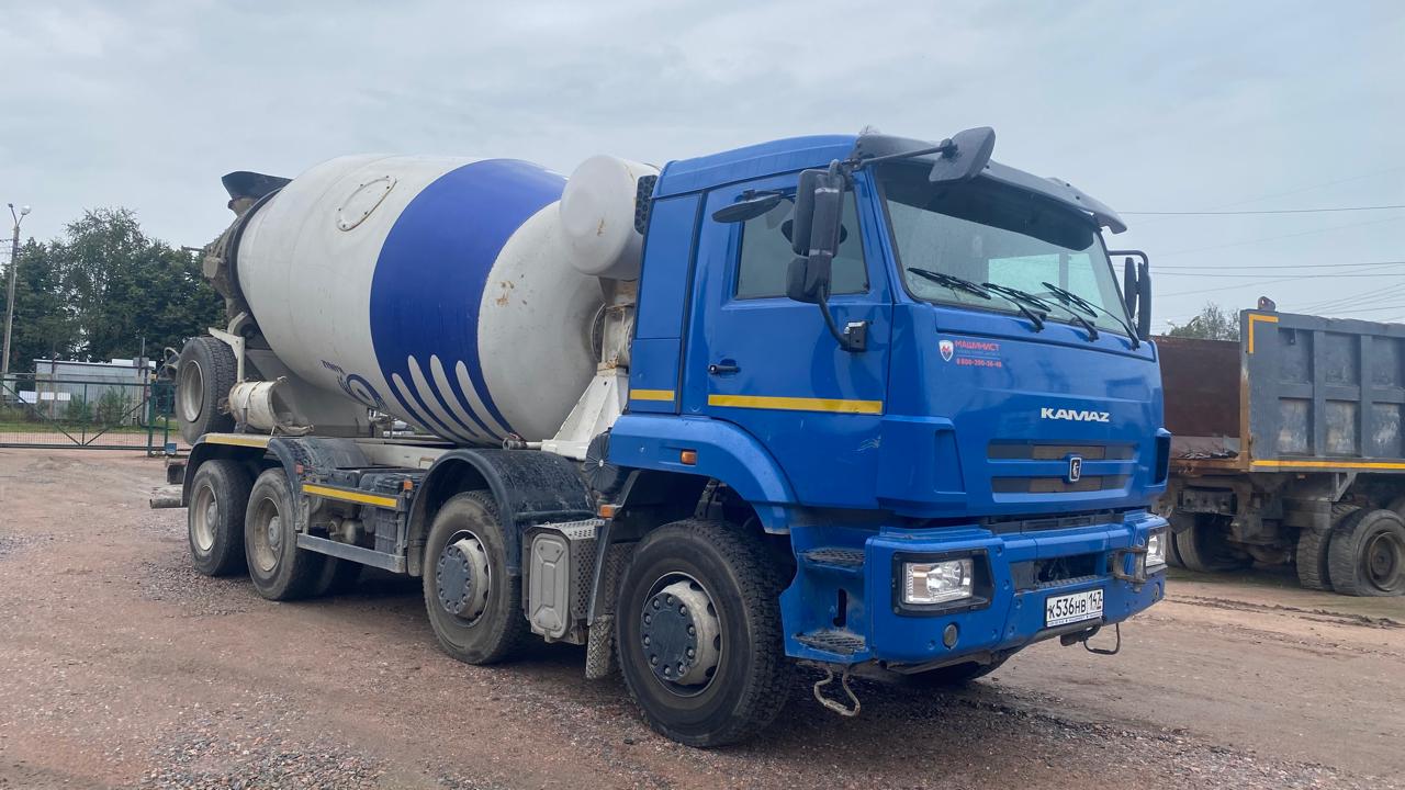 КамАЗ 65201 8x4 Автобетоносмеситель 2023 г. - фото 3