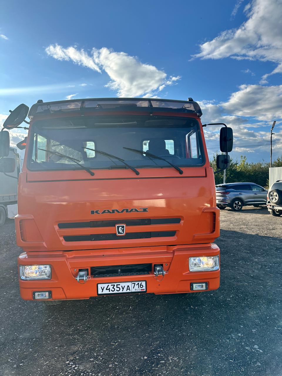 КамАЗ 65115 6x4 Бортовой с КМУ 2024 г.