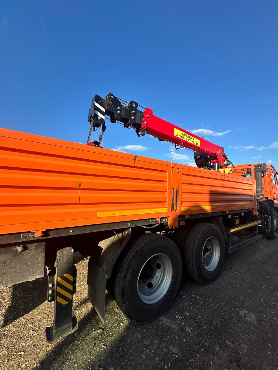 КамАЗ 65115 6x4 Бортовой с КМУ 2024 г. - фото 5