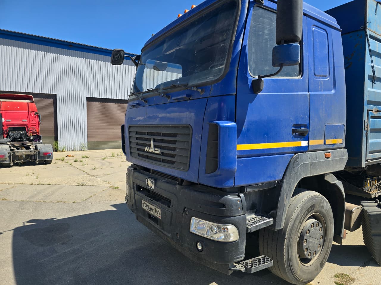 СПМ 7313* на шасси МАЗ 6312 6x4 Зерновоз_не актуально 2017 г. - фото 2