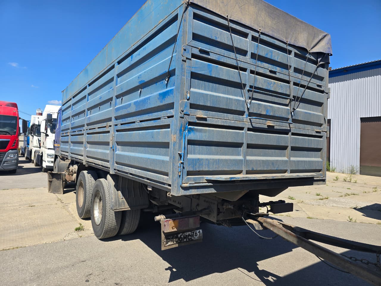 СПМ 7313* на шасси МАЗ 6312 6x4 Зерновоз_не актуально 2017 г. - фото 4