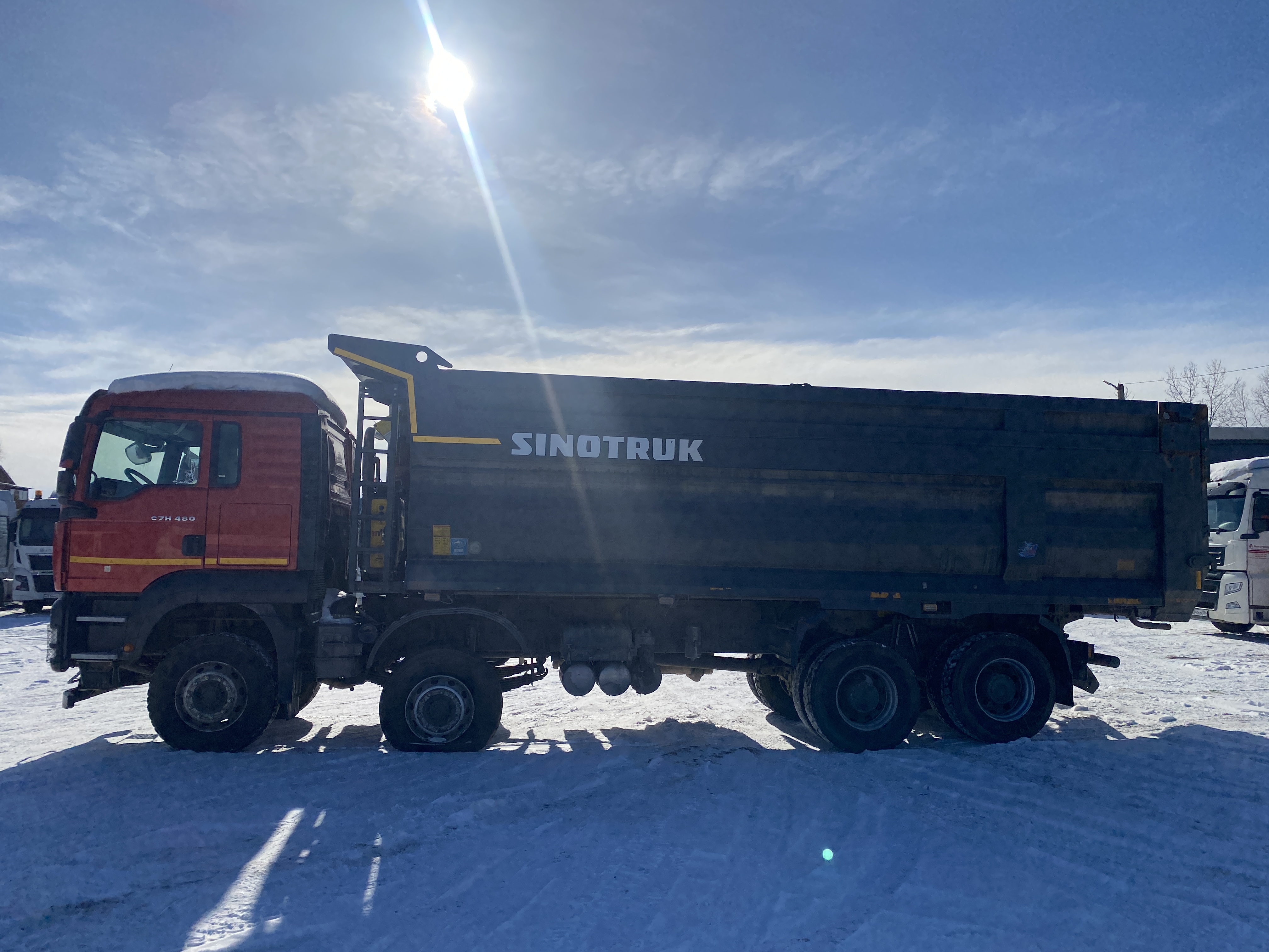 SITRAK C7H 8x4 Самосвал 2023 г. - фото 5