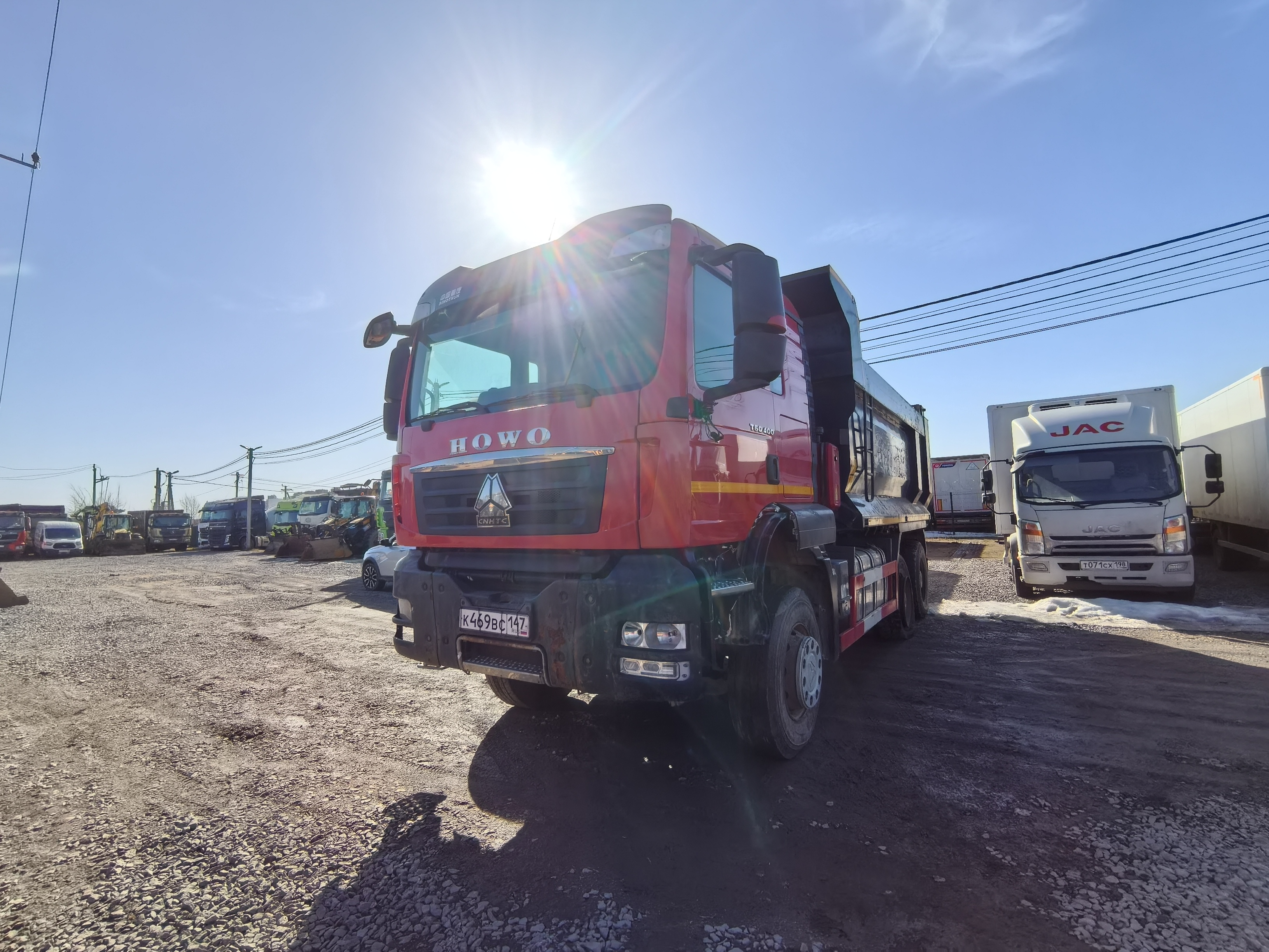 Howo T5G 8x4 Самосвал 2022 г. - фото 5