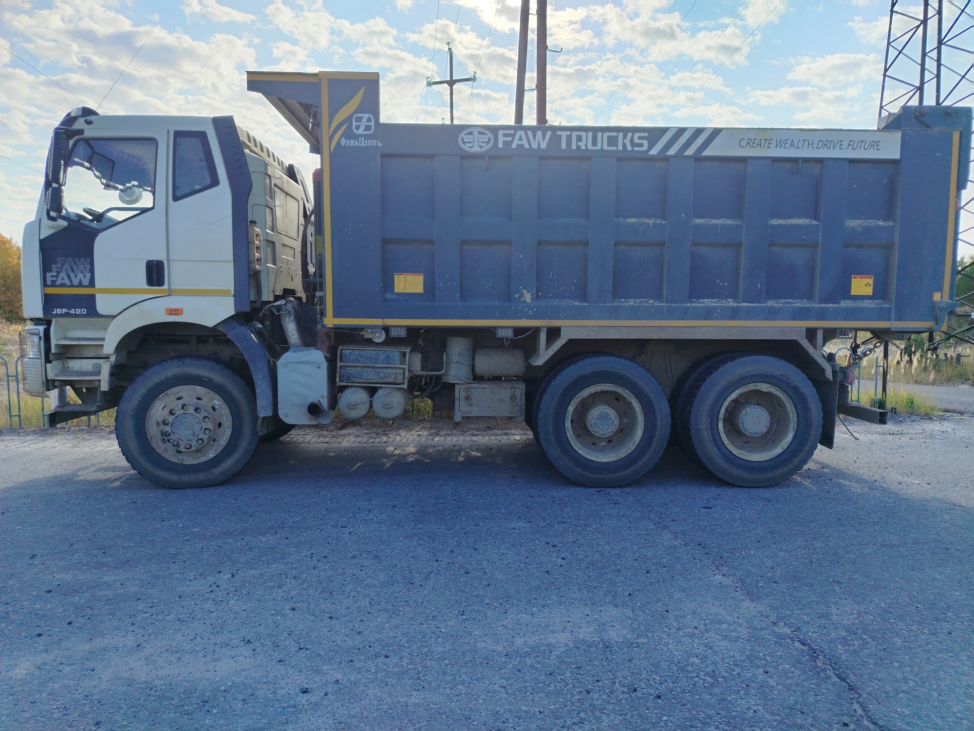 FAW J6 6x6 Самосвал 2022 г. - фото 2