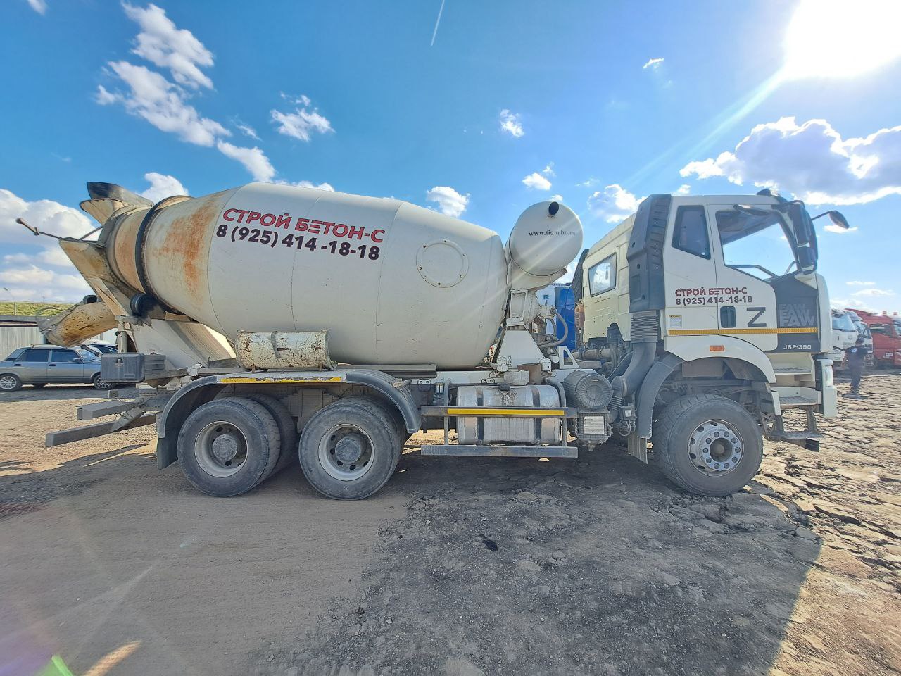 TIGARBO 6936* на шасси FAW CA 3250 6x4 Автобетоносмеситель 2023 г. - фото 3