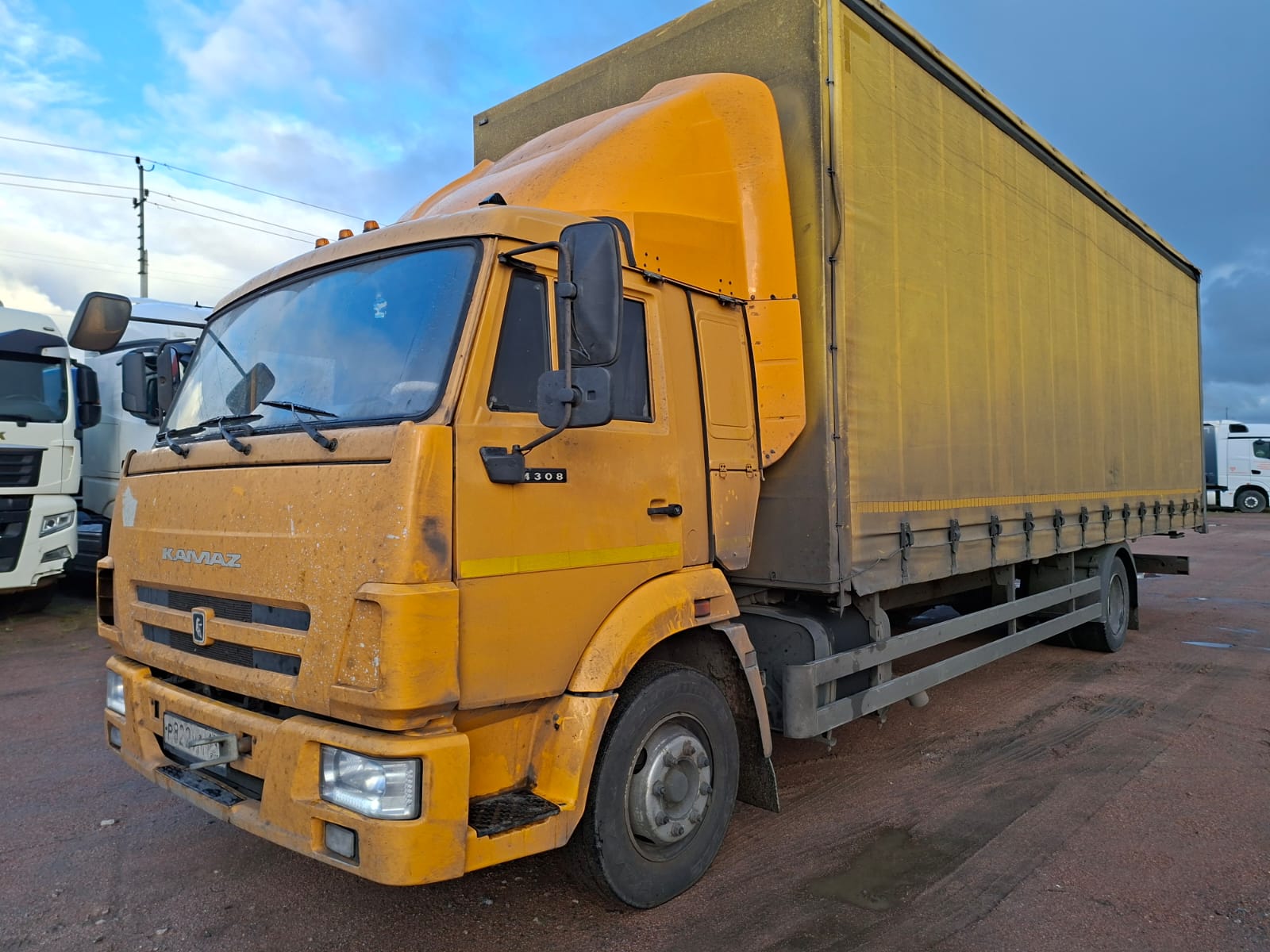 Коммерческие грузовики К7В* на шасси КамАЗ 4308 4x2 Бортовой (Евроборт) 2023 г. - фото 3