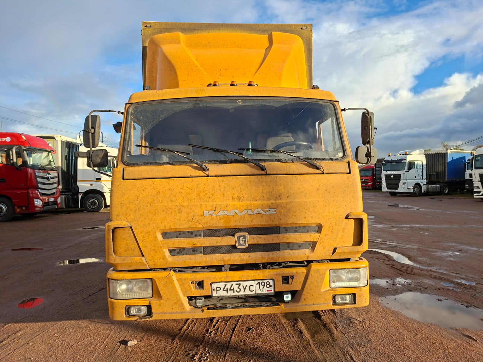 Коммерческие грузовики К7В* на шасси КамАЗ 4308 4x2 Бортовой (Евроборт) 2023 г.