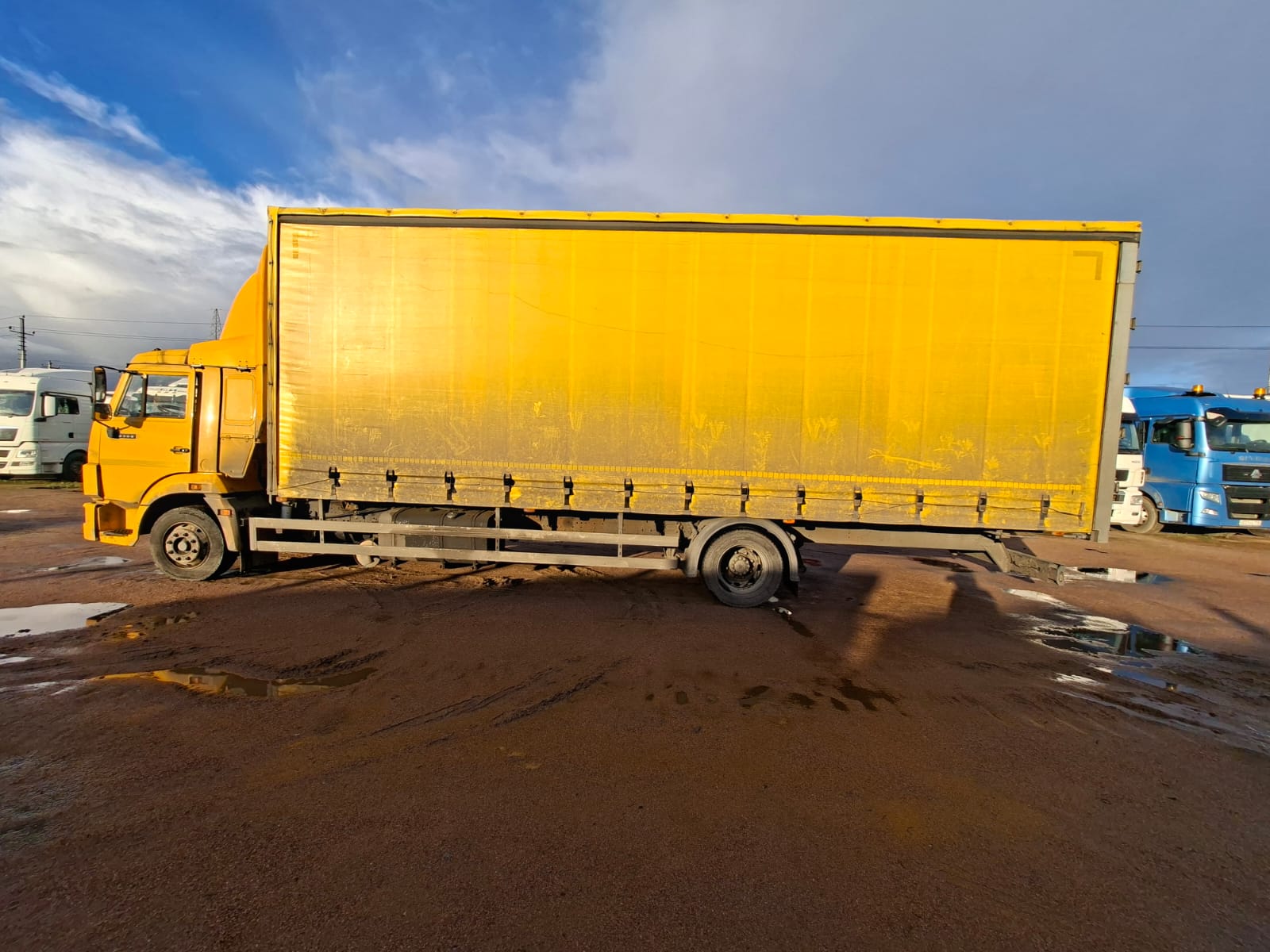 Коммерческие грузовики К7В* на шасси КамАЗ 4308 4x2 Бортовой (Евроборт) 2023 г. - фото 5