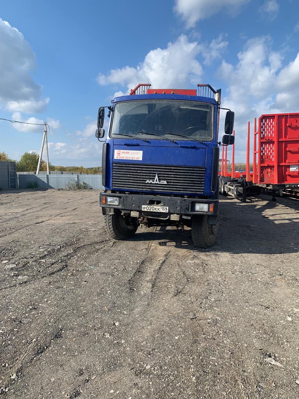 ЗАВОД АСАВТО 3382* на шасси МАЗ 6317 6x6 Сортиментовоз с КМУ_не актуально