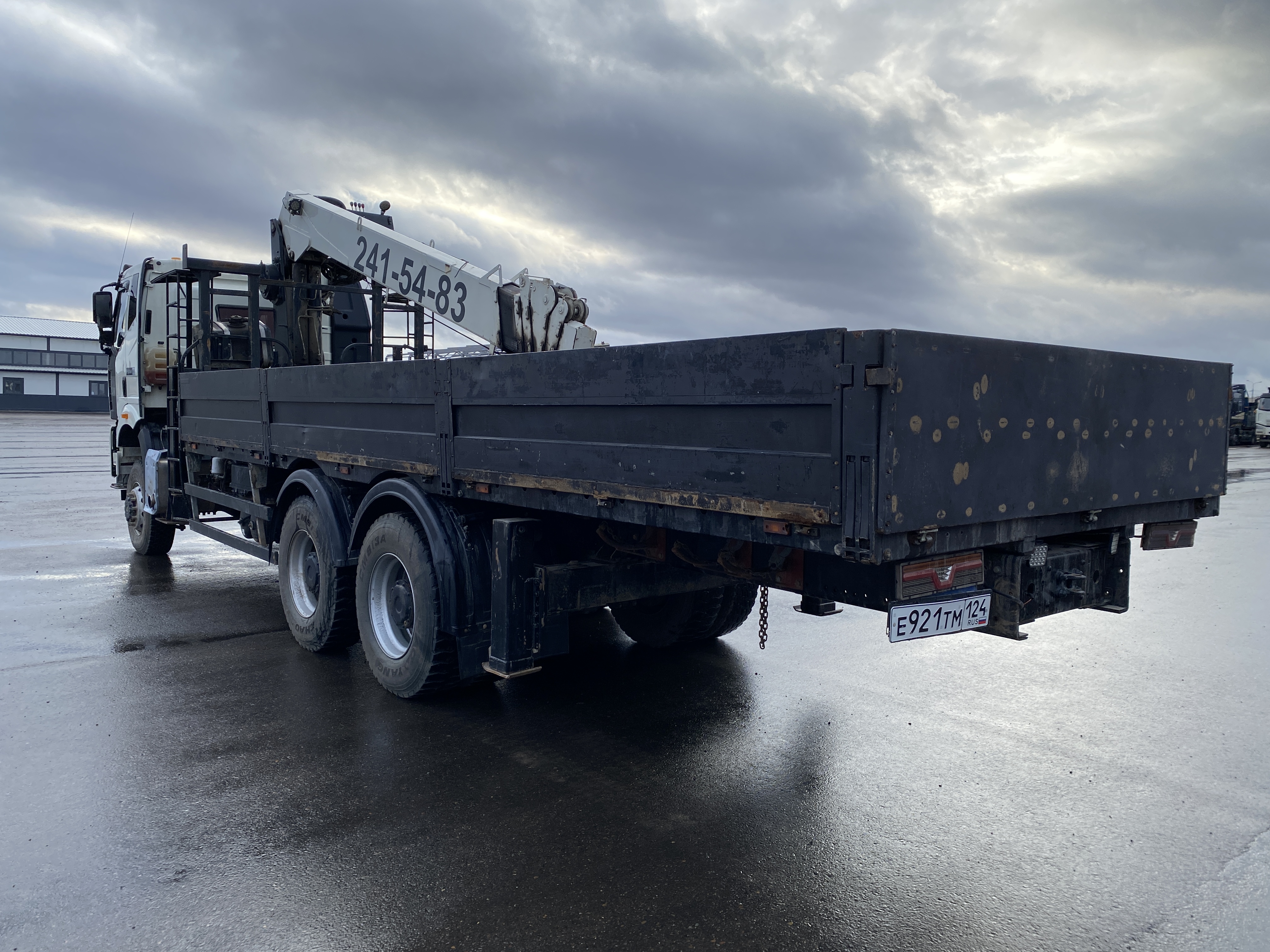 Айсин W2* на шасси FAW CA 3250 6x6 Бортовой с КМУ 2023 г. - фото 7