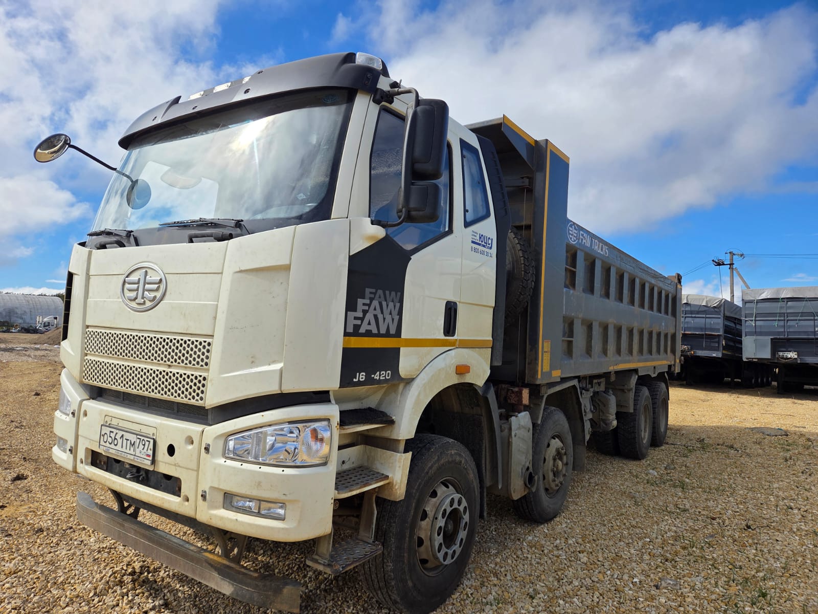 FAW J6 8x4 Самосвал 2023 г. - фото 2