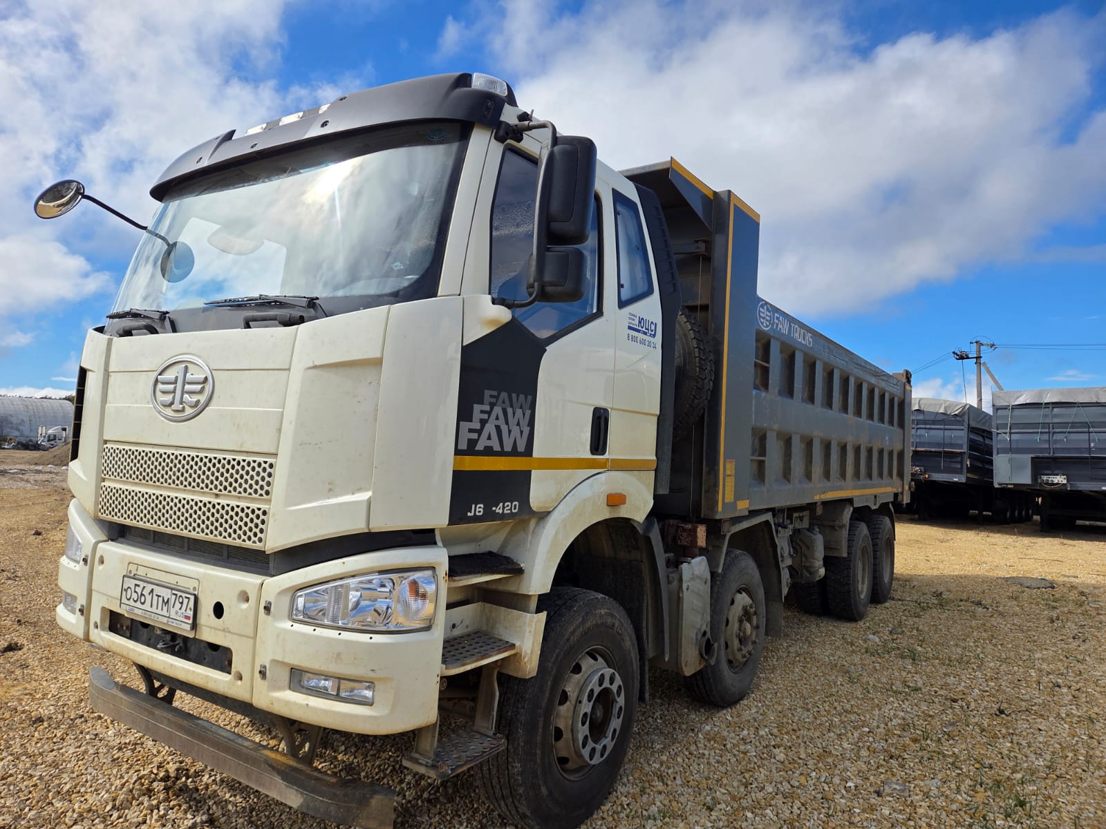FAW J6 8x4 Самосвал 2023 г. - фото 3