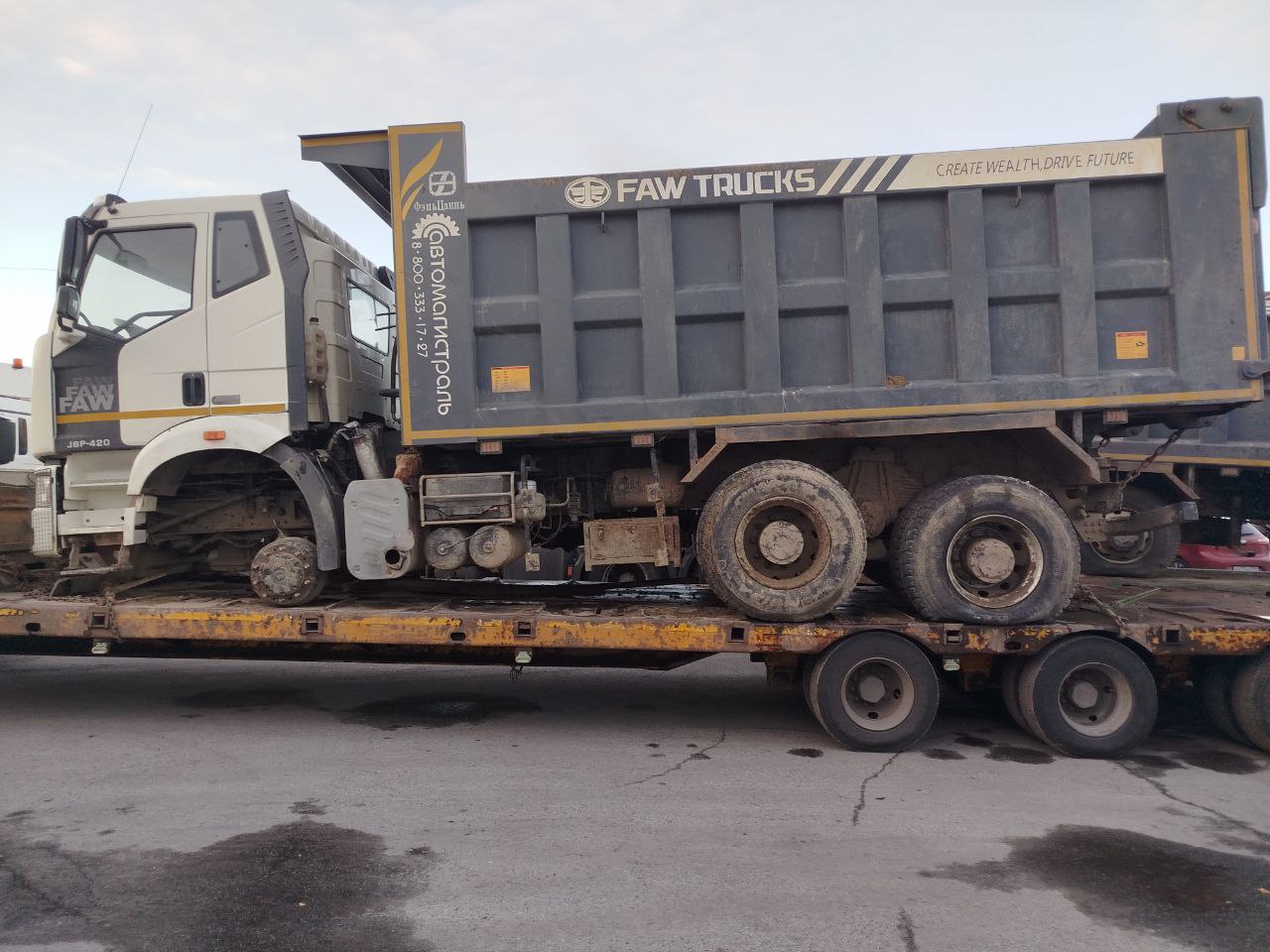 FAW J6 6x6 Самосвал 2023 г. - фото 6
