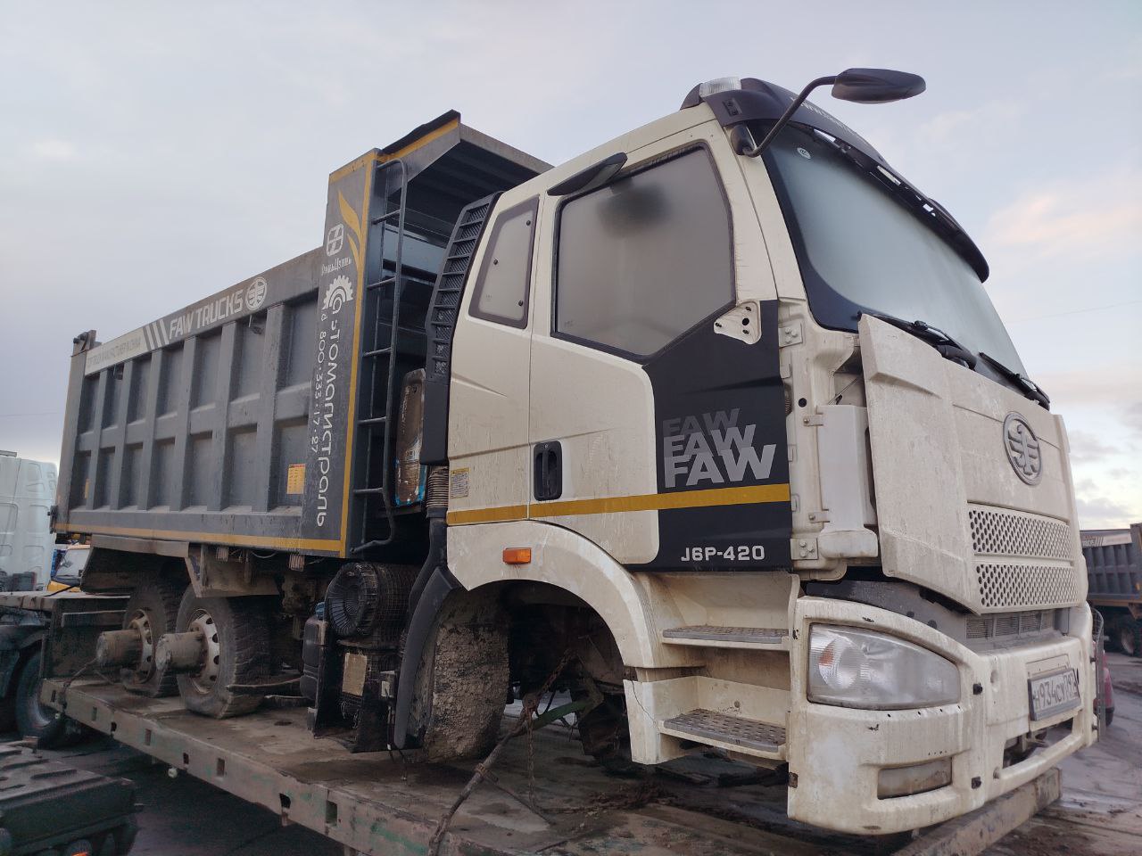 FAW J6 6x6 Самосвал 2023 г. - фото 4