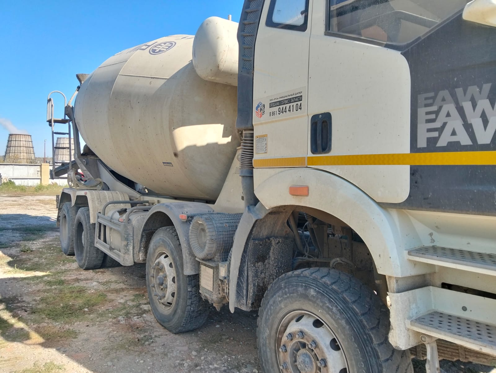 FAW J6 8x4 Автобетоносмеситель 2023 г. - фото 2