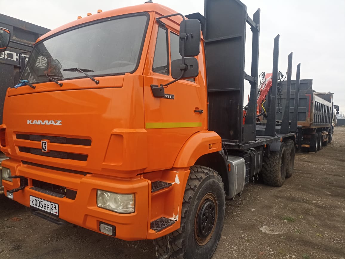 КамАЗ 43118 6x6 Сортиментовоз с КМУ 2024 г. - фото 3