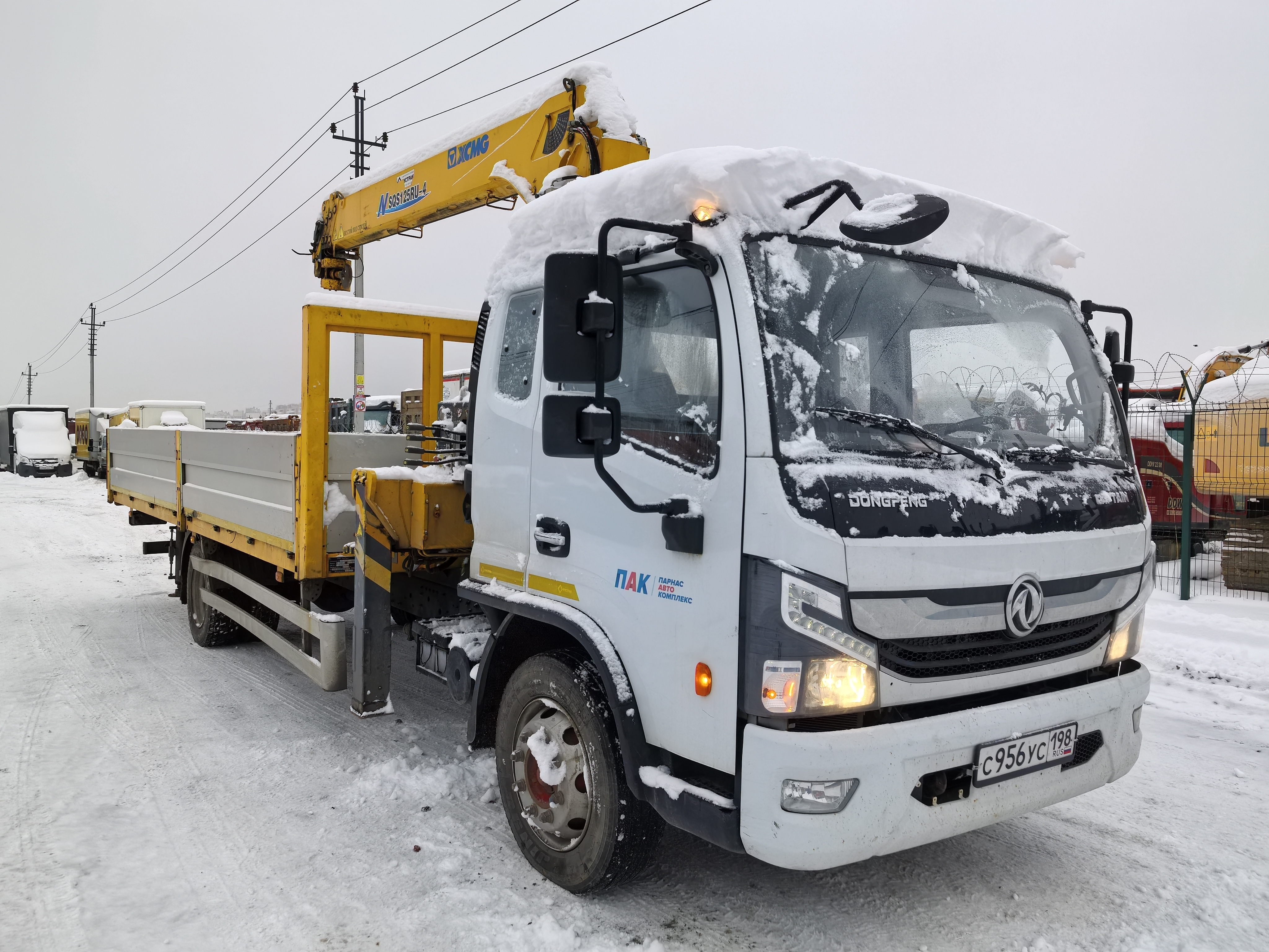 DongFeng C120 Бортовой с КМУ 2023 г. - фото 2