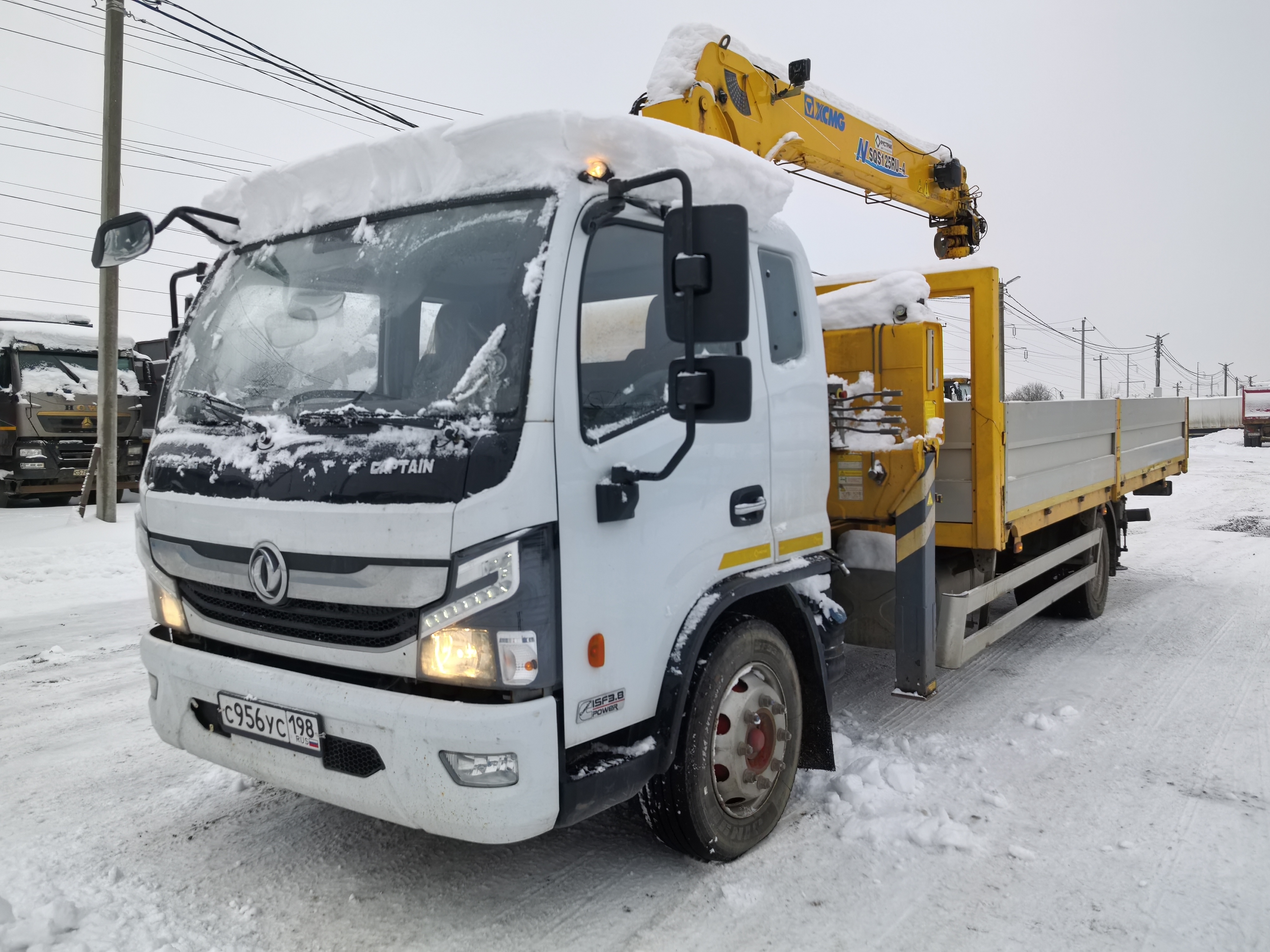 DongFeng C120 Бортовой с КМУ 2023 г. - фото 3