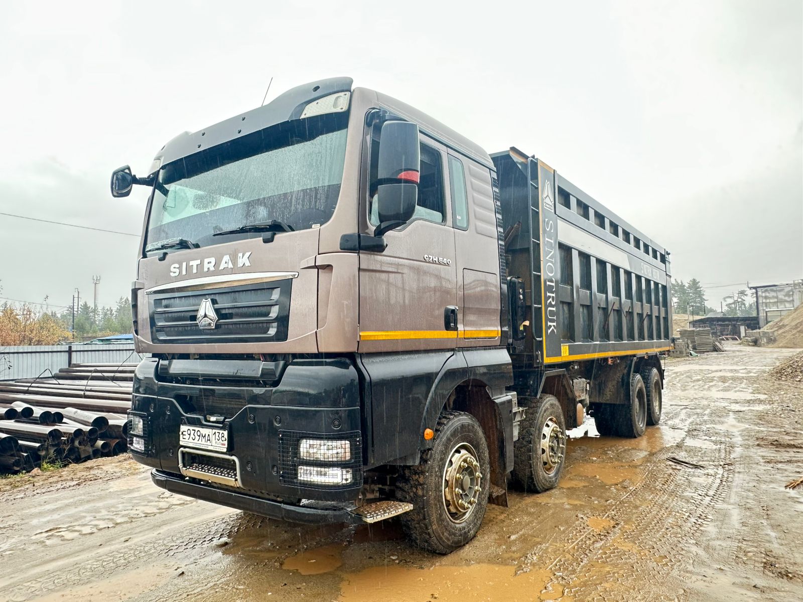 SITRAK C7H 8x4 Самосвал 2023 г. - фото 2
