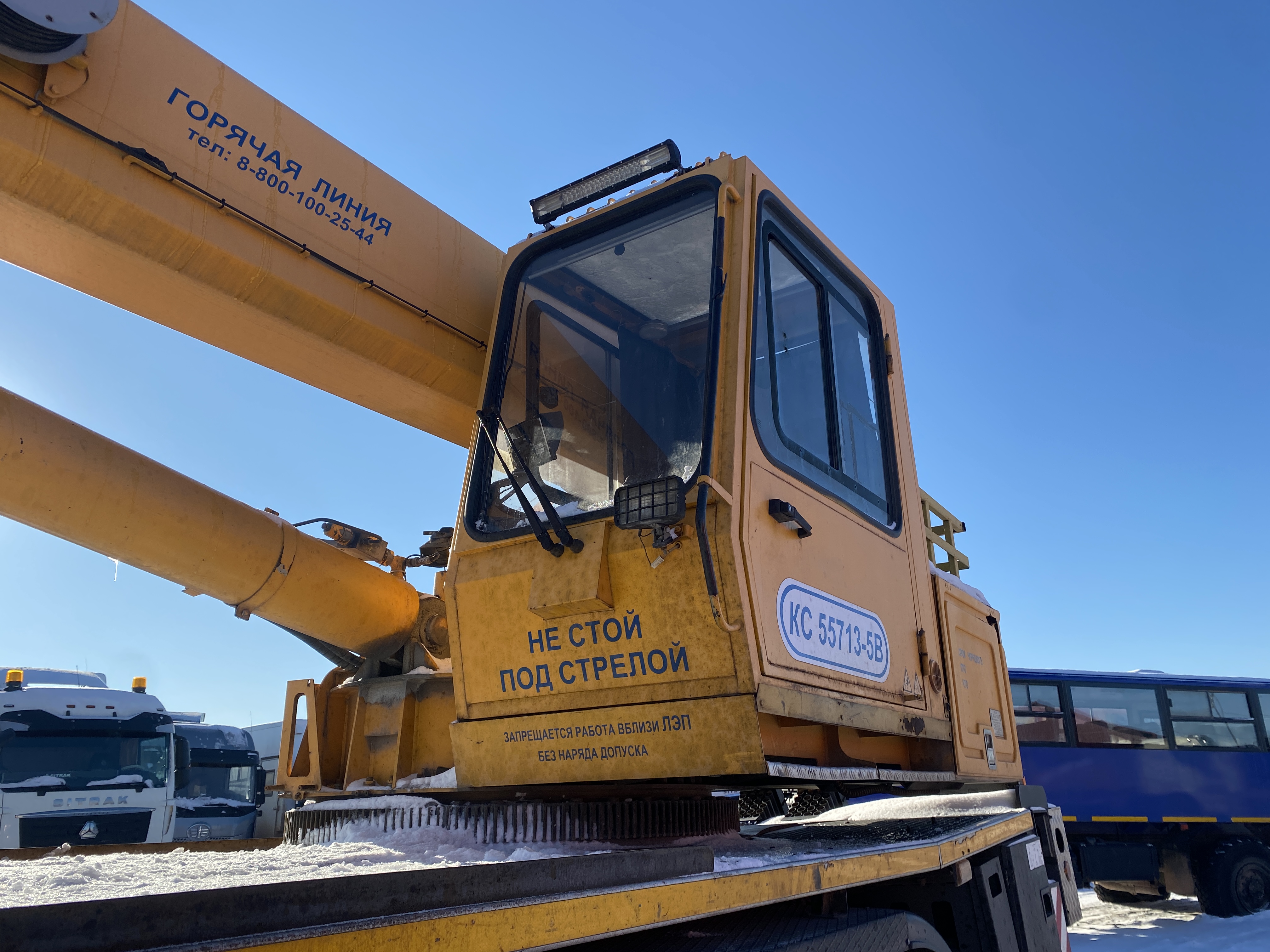 Галичский автокрановый завод (ГАКЗ) КС-55713* на шасси КамАЗ 43118 6x6 Автокран 2018 г. - фото 9