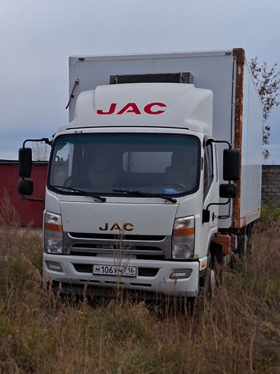 СПЕЦМОБИЛЬ-НН 2818* на шасси JAC N80 Изотермический/рефрижератор 2017 г.