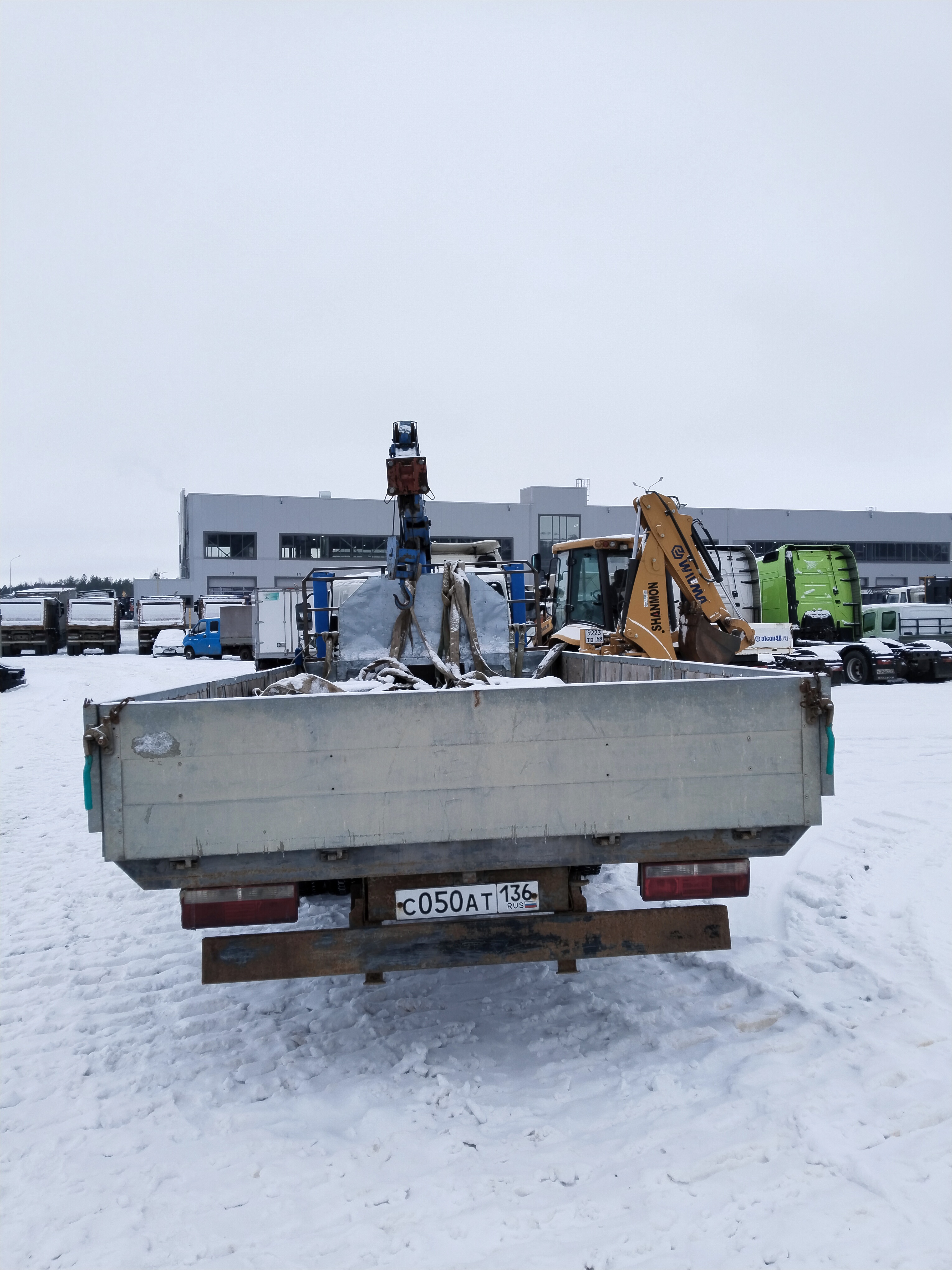 ЗАМС 3040* на шасси JAC N75 Бортовой с КМУ 2019 г. - фото 6