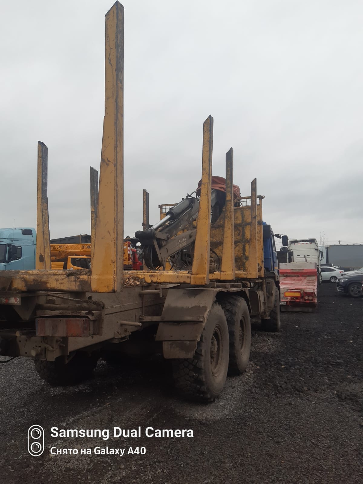 СКАТ 7953* на шасси КамАЗ 43118 6x6 Сортиментовоз с КМУ 2017 г. - фото 4