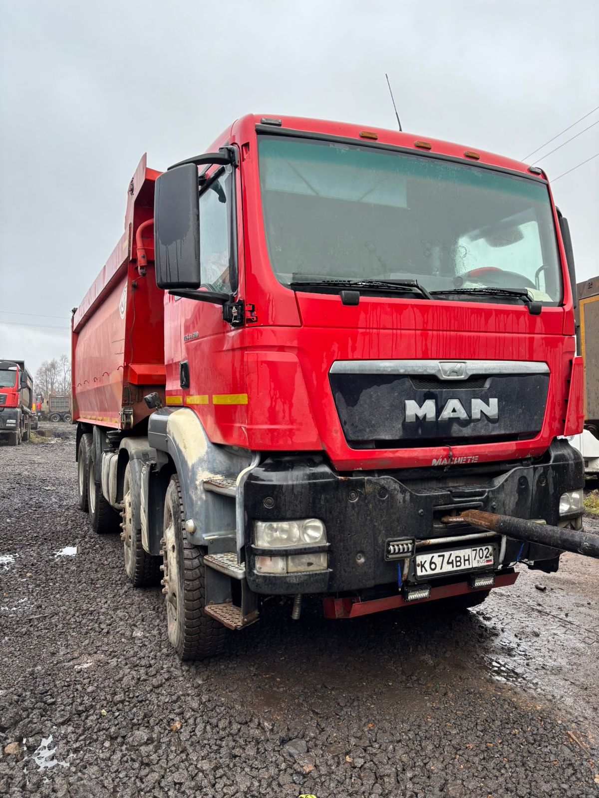 Бецема БЦМ-59 на шасси MAN TGS 8x4 Самосвал 2013 г.