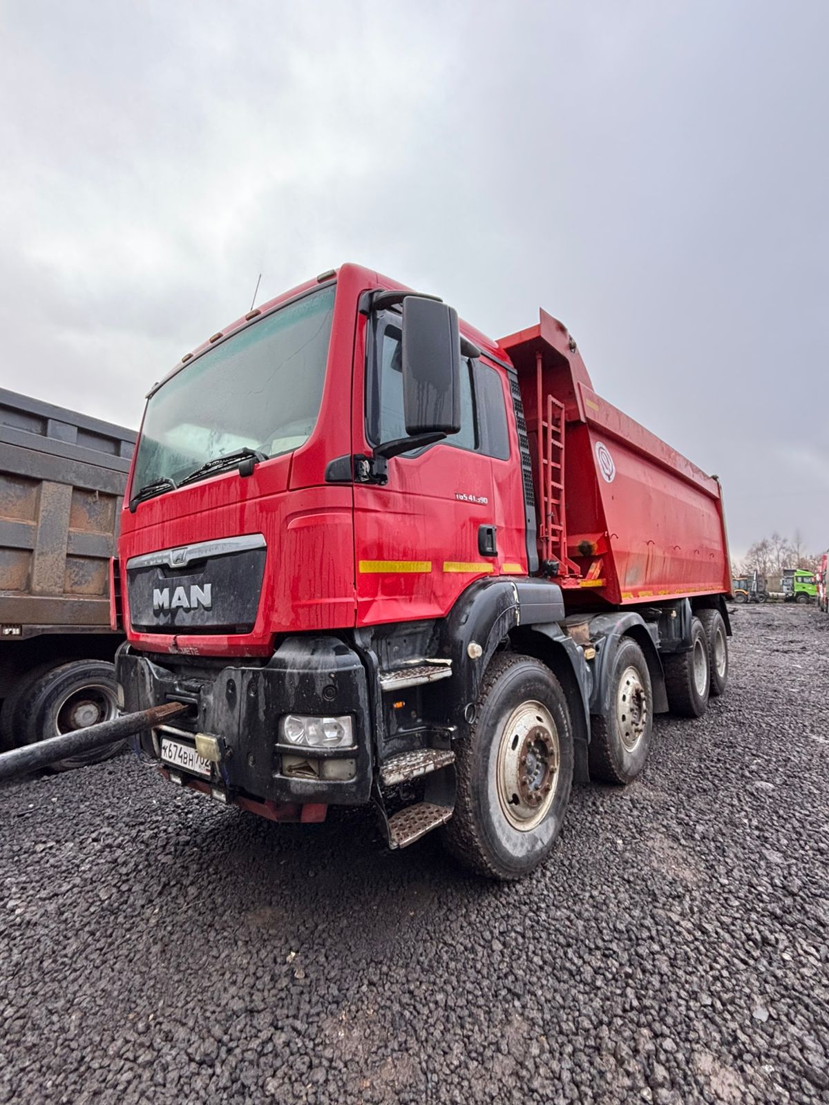 Бецема БЦМ-59 на шасси MAN TGS 8x4 Самосвал 2013 г. - фото 2