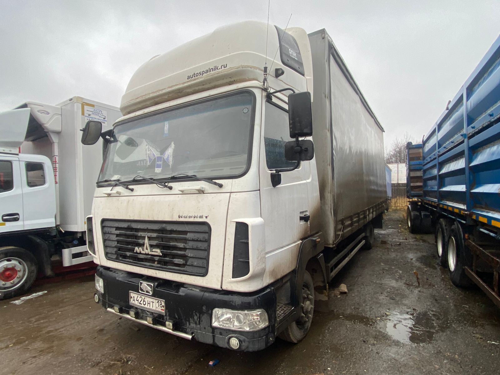 ПрофТРЕЙЛЕР ZB7121 на шасси МАЗ 4371 4x2 Бортовой (Евроборт) 2022 г. - фото 2