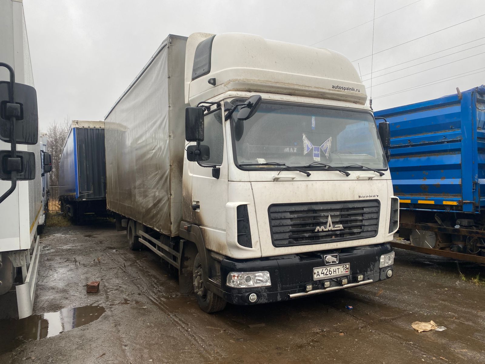 ПрофТРЕЙЛЕР ZB7121 на шасси МАЗ 4371 4x2 Бортовой (Евроборт) 2022 г. - фото 3