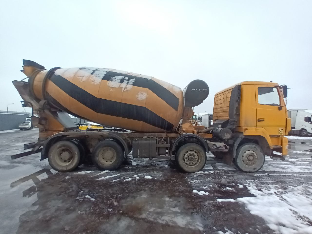 TIGARBO 6936* на шасси МАЗ 6516 8x4 Автобетоносмеситель 2021 г. - фото 3