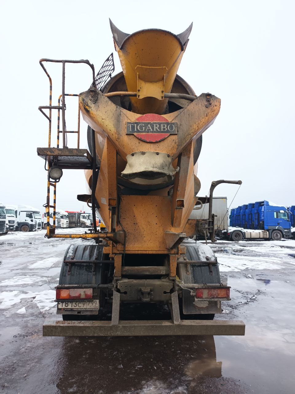 TIGARBO 6936* на шасси МАЗ 6516 8x4 Автобетоносмеситель 2021 г. - фото 4