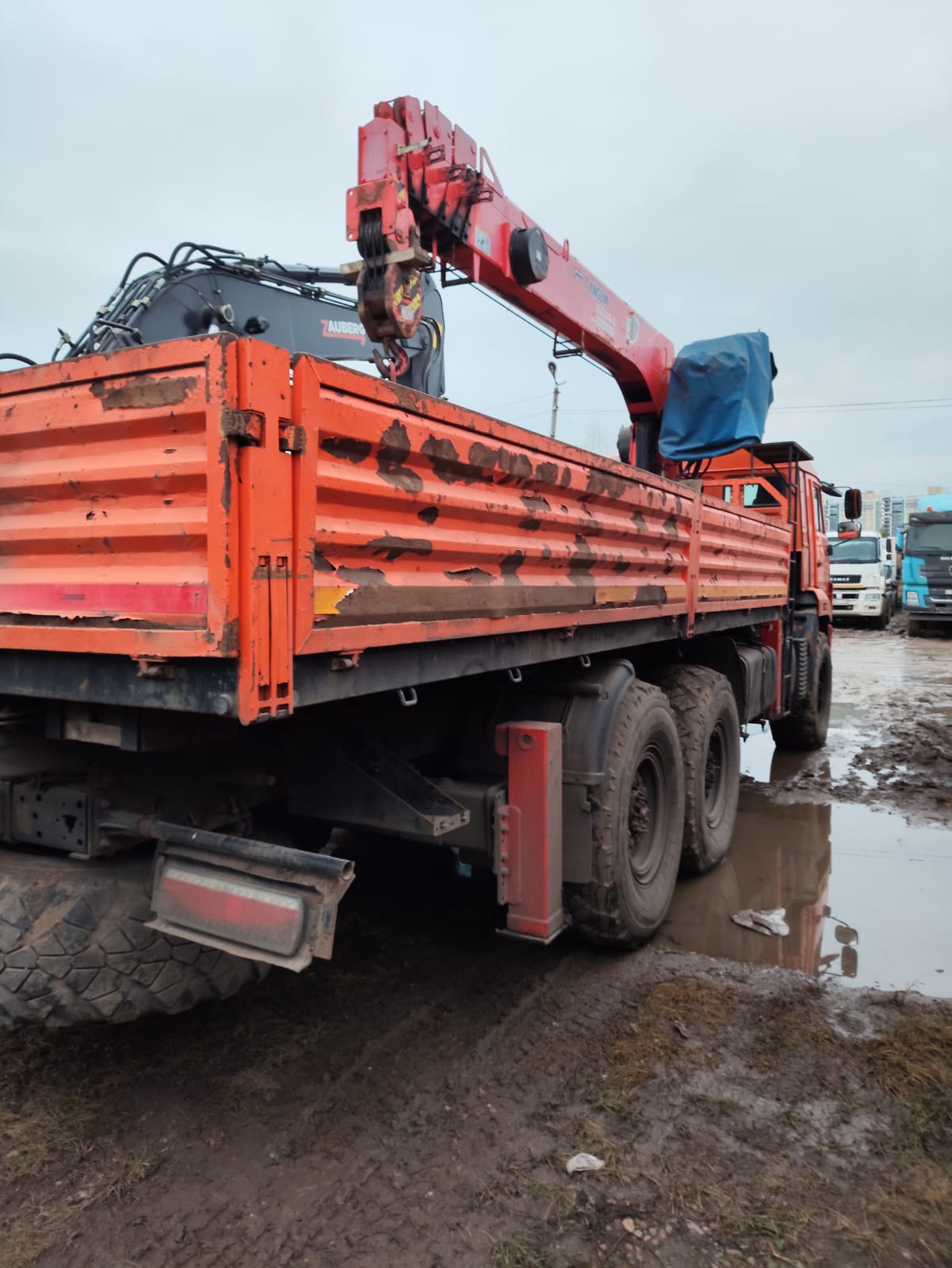 КамАЗ 43118 6x6 Бортовой с КМУ 2022 г. - фото 6