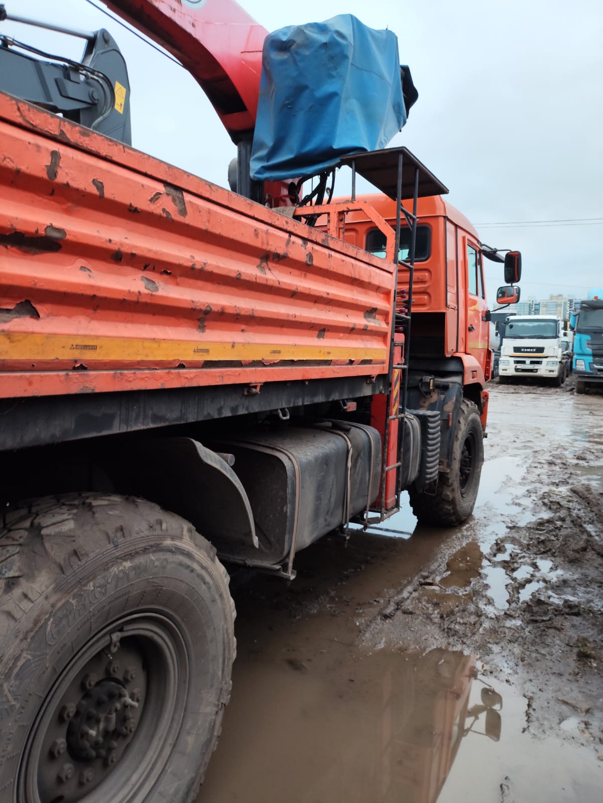 КамАЗ 43118 6x6 Бортовой с КМУ 2022 г. - фото 8