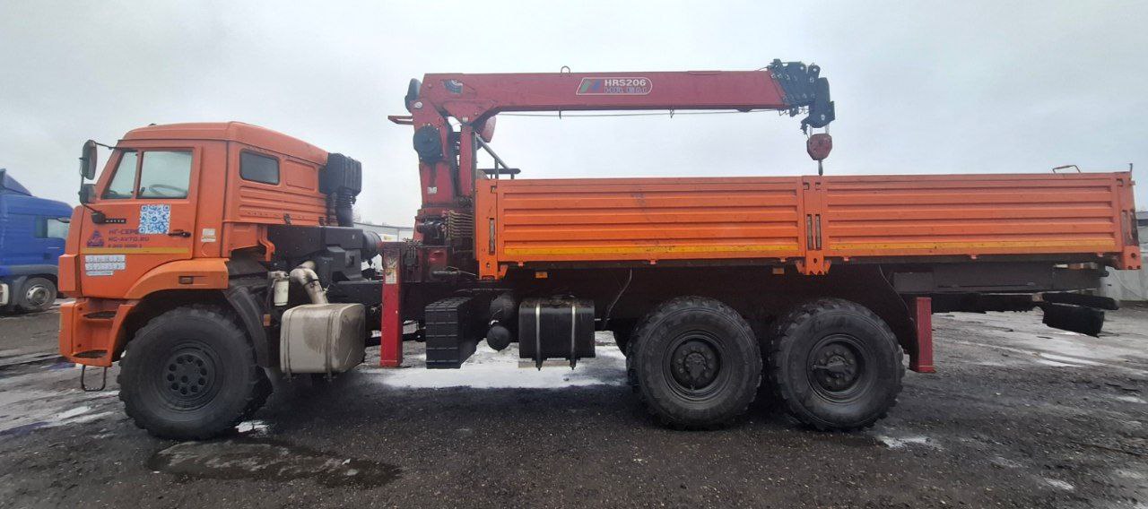 КамАЗ 43118 6x6 Бортовой с КМУ 2024 г. - фото 5