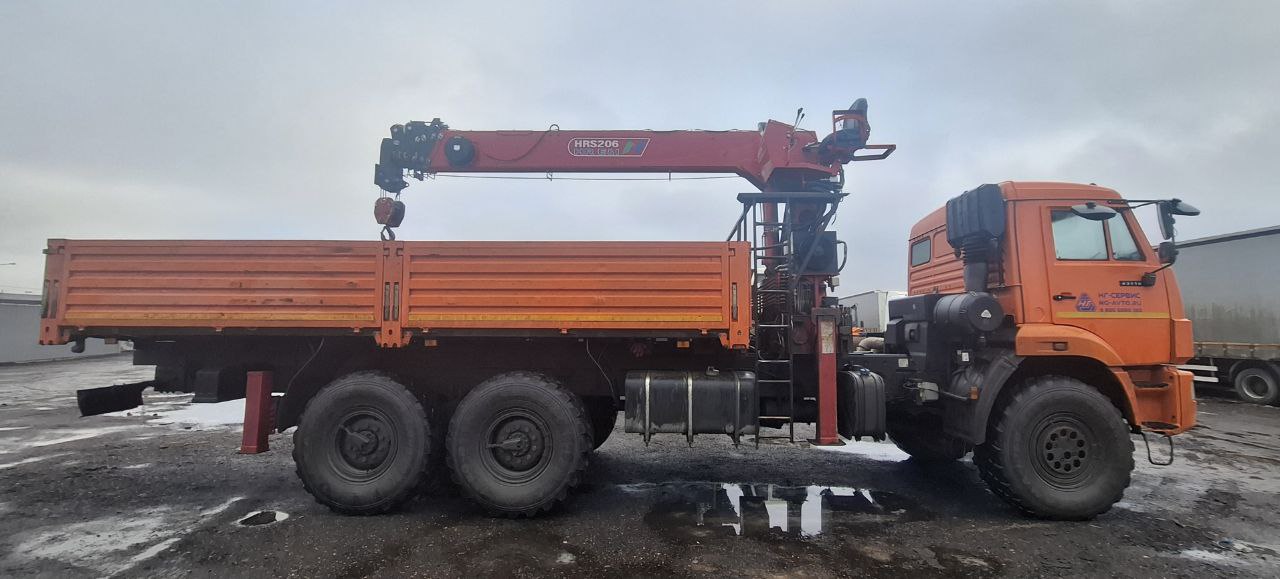 КамАЗ 43118 6x6 Бортовой с КМУ 2024 г. - фото 6