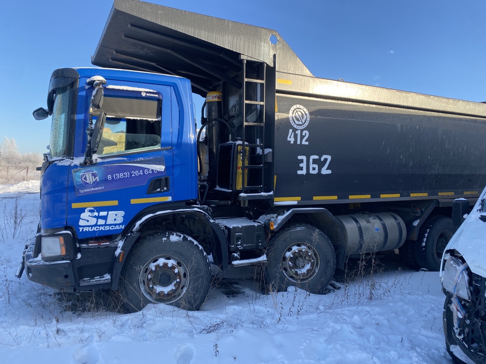 Бецема БЦМ-273 на шасси Scania P 8x4 Самосвал 2019 г. - фото 2